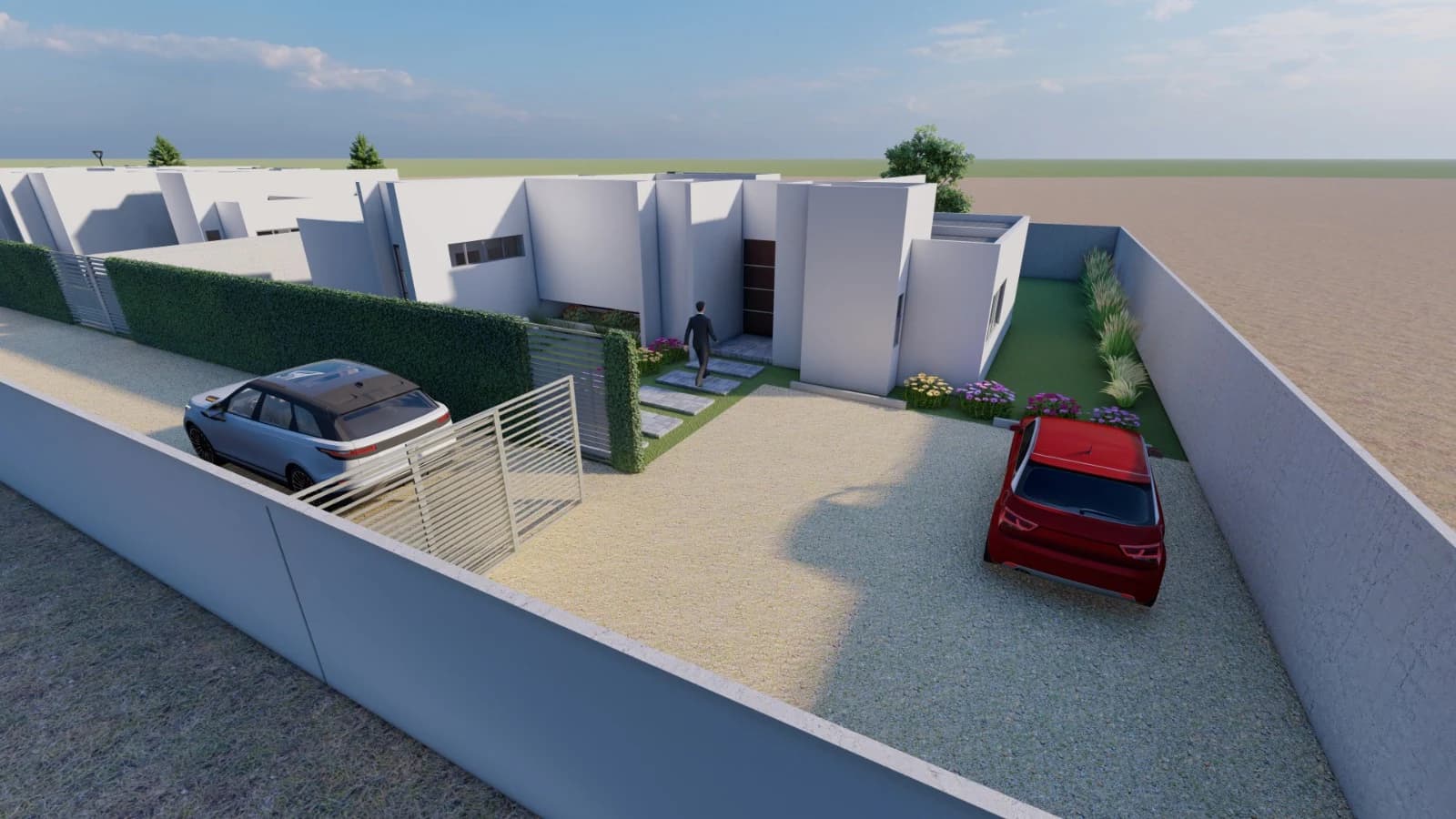 Arrayanes del Carmen: Acceso a la vivienda · Visualización
